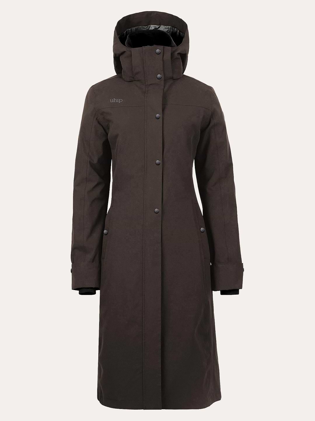 Hailey Coat Ash Brown