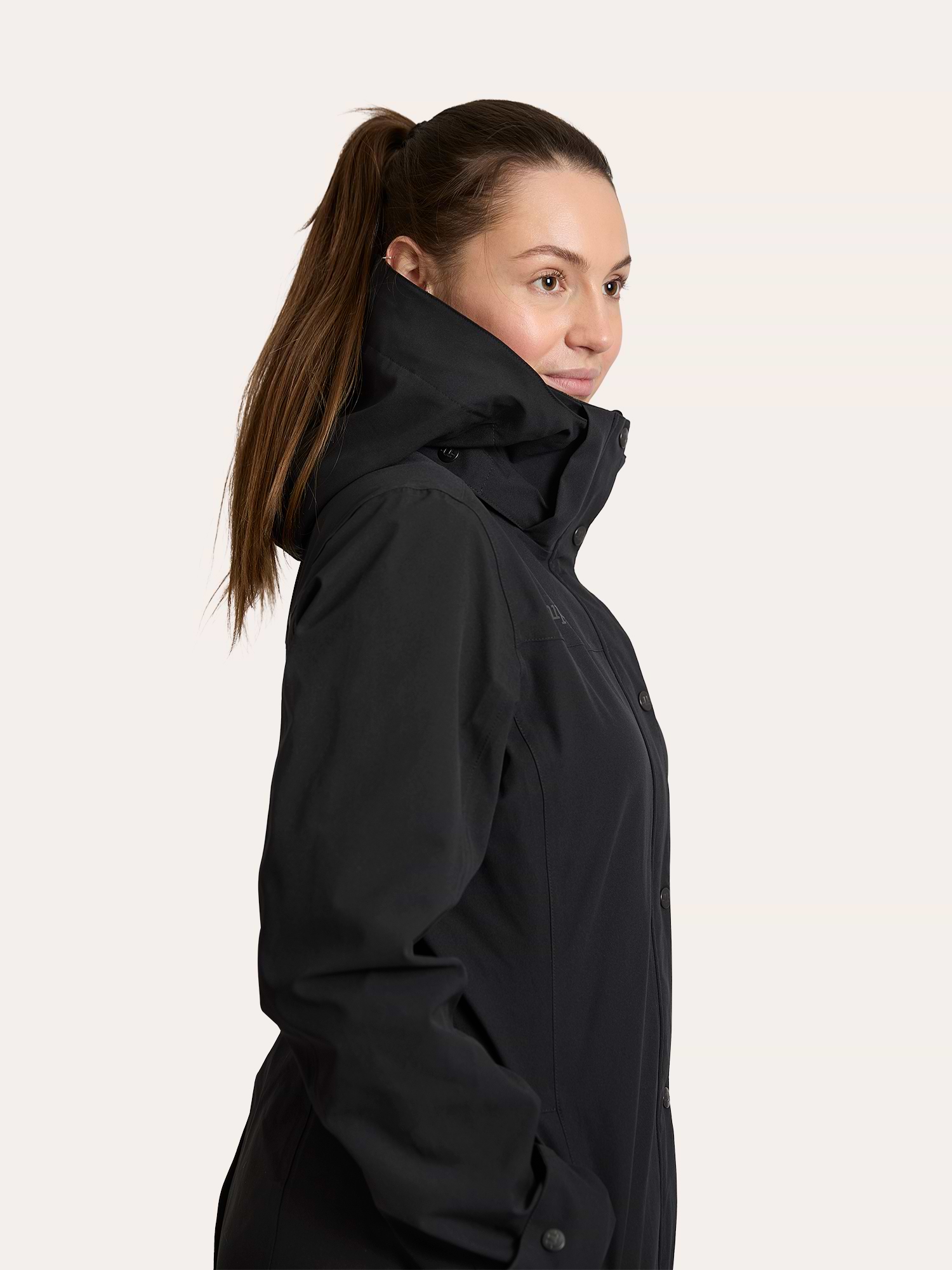 Hailey Coat Jet Black