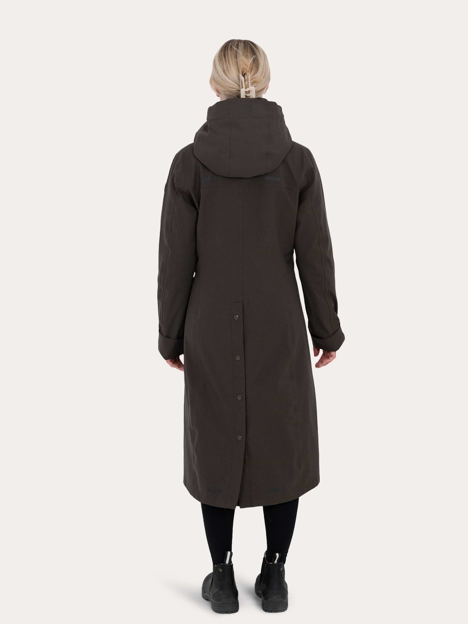 Hailey Coat Ash Brown