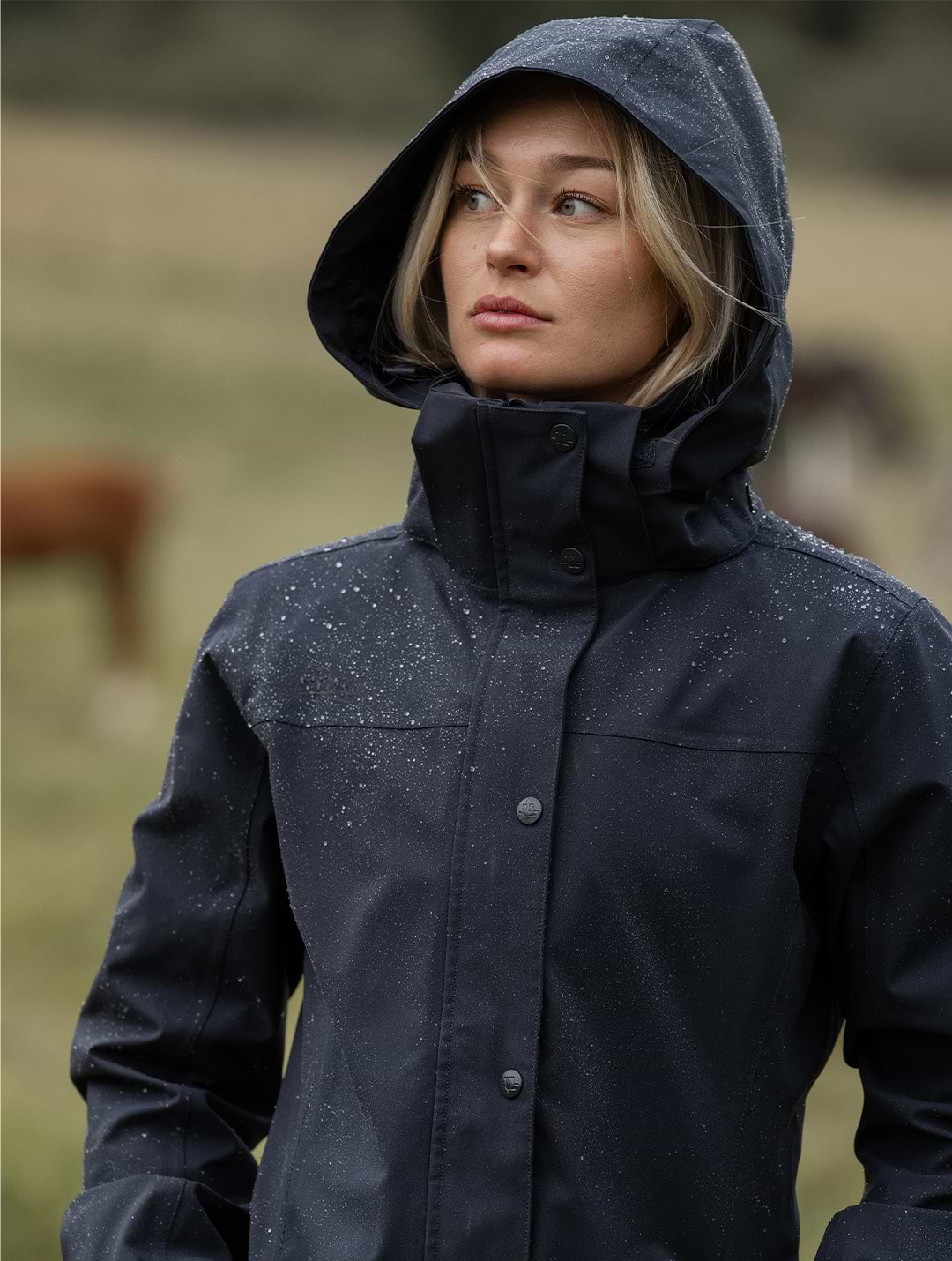 Hailey Coat Midnight