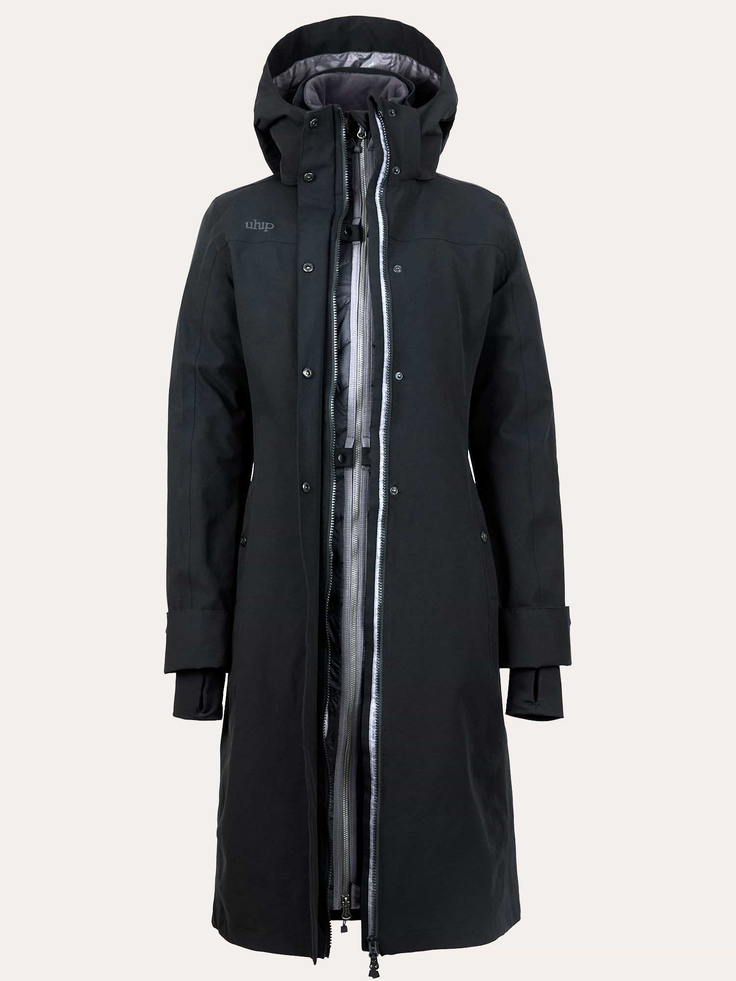 Hailey Coat Jet Black