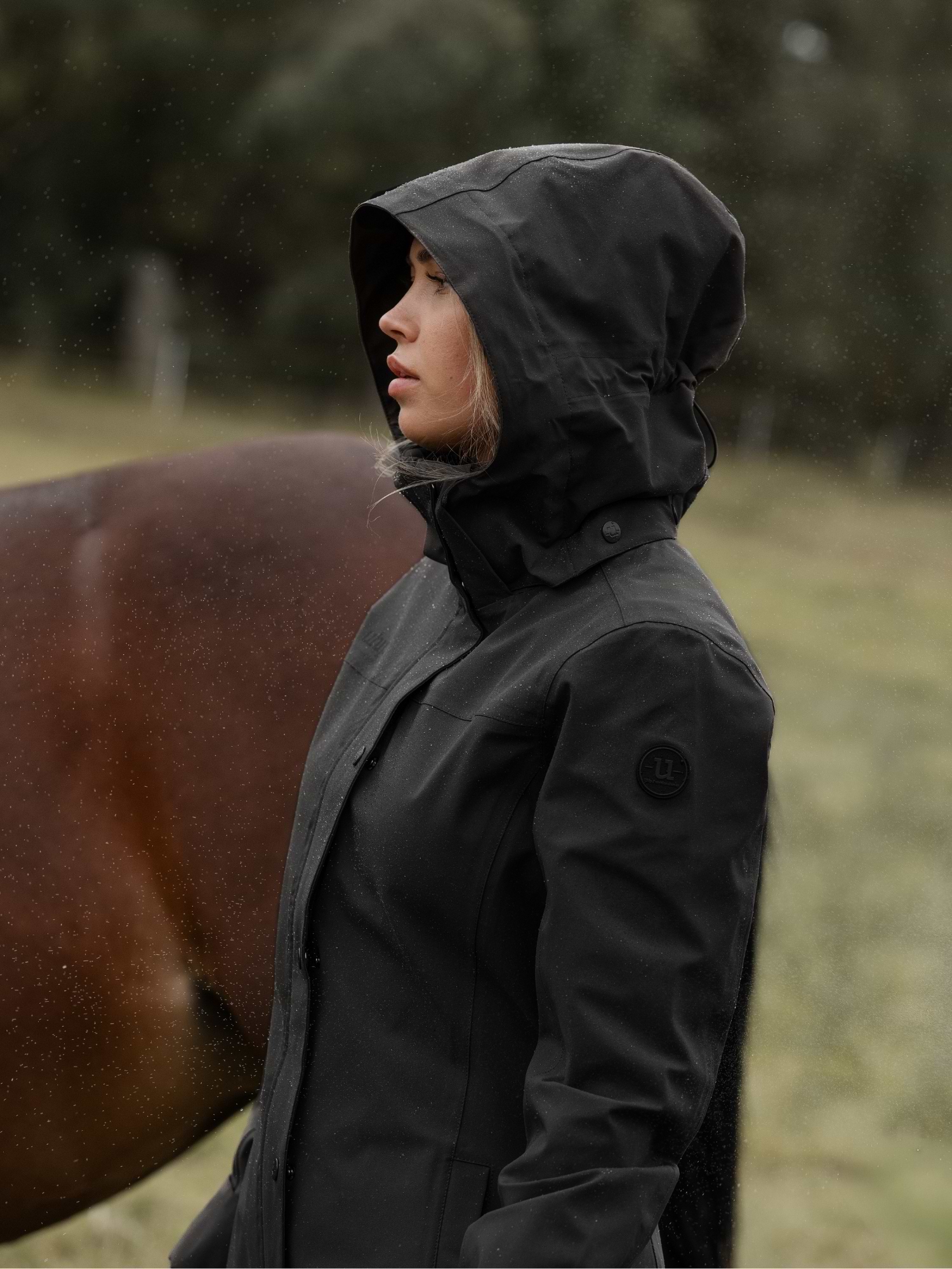 Hailey Coat Jet Black