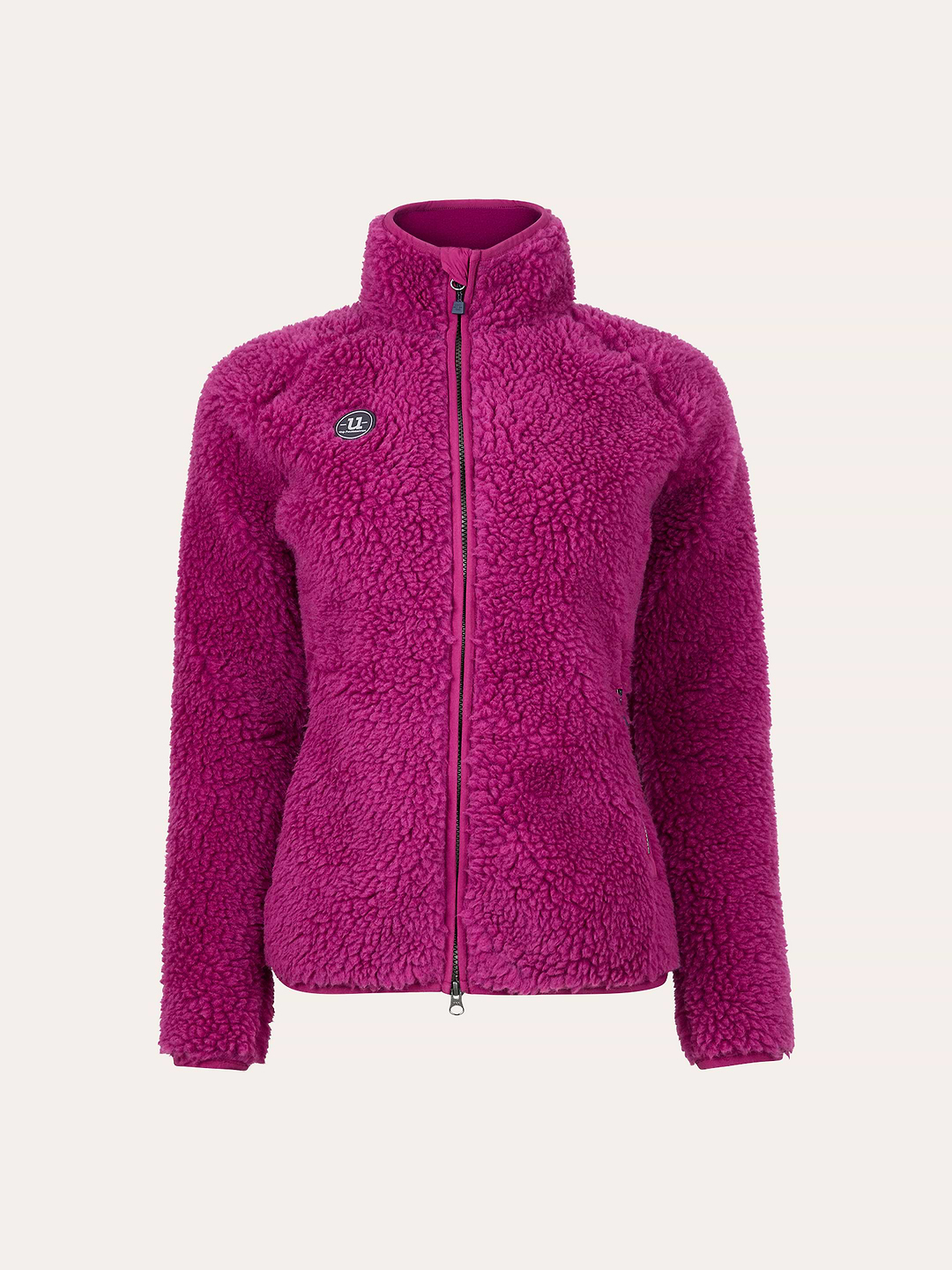 Merino Pile Full Zip Magenta Haze