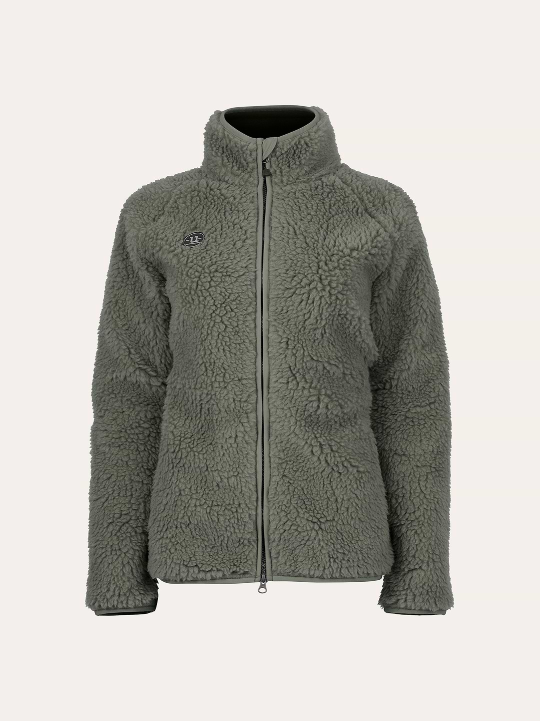 Merino Pile Full Zip Willow