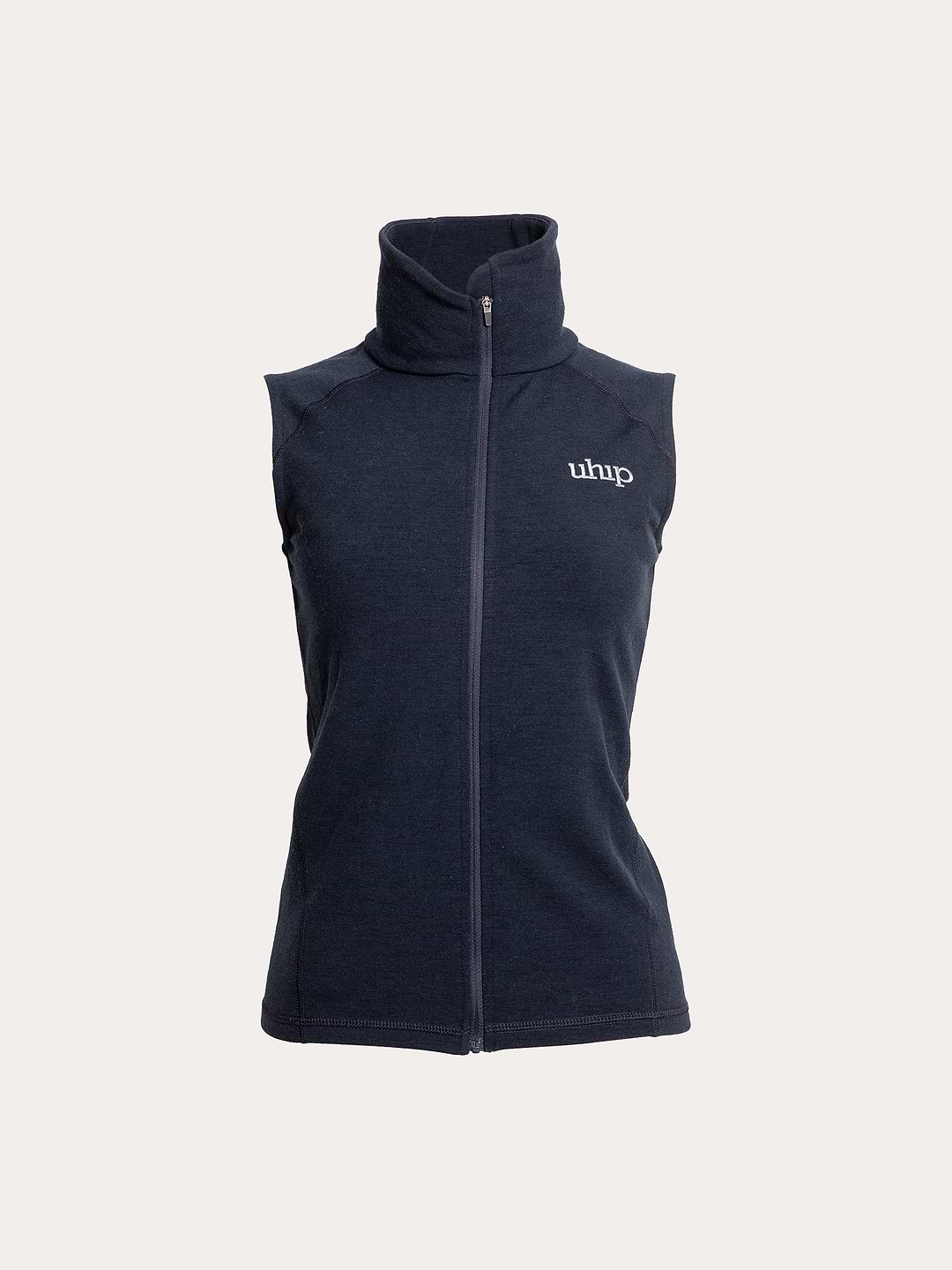 Merino Vest Blue Graphite