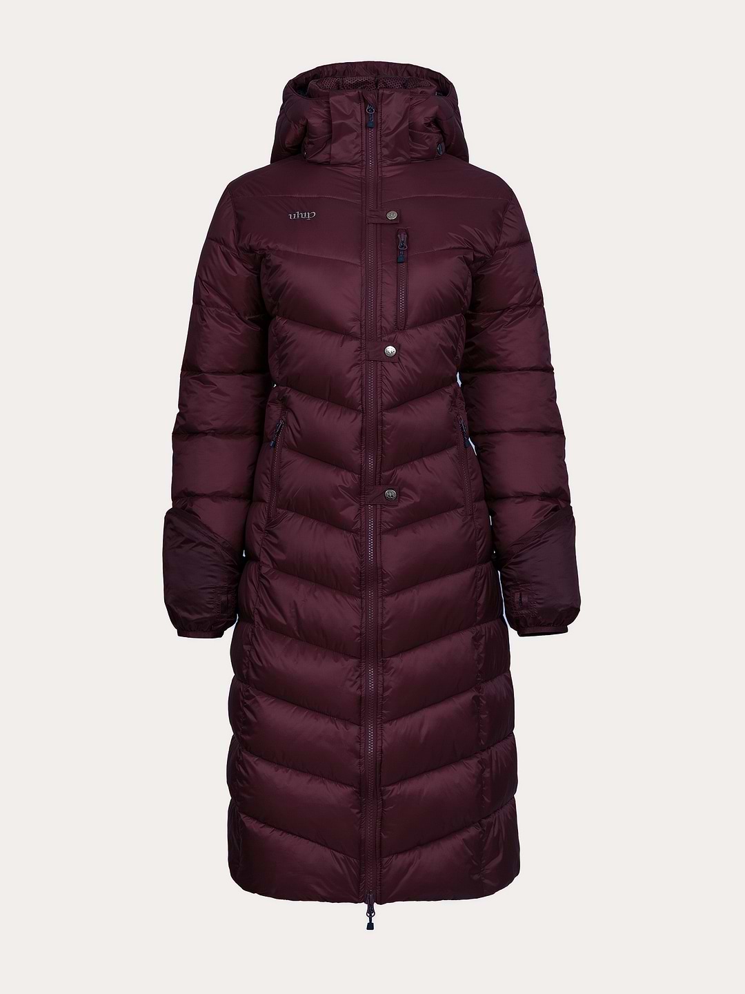 Nordic Coat Fig Burgundy