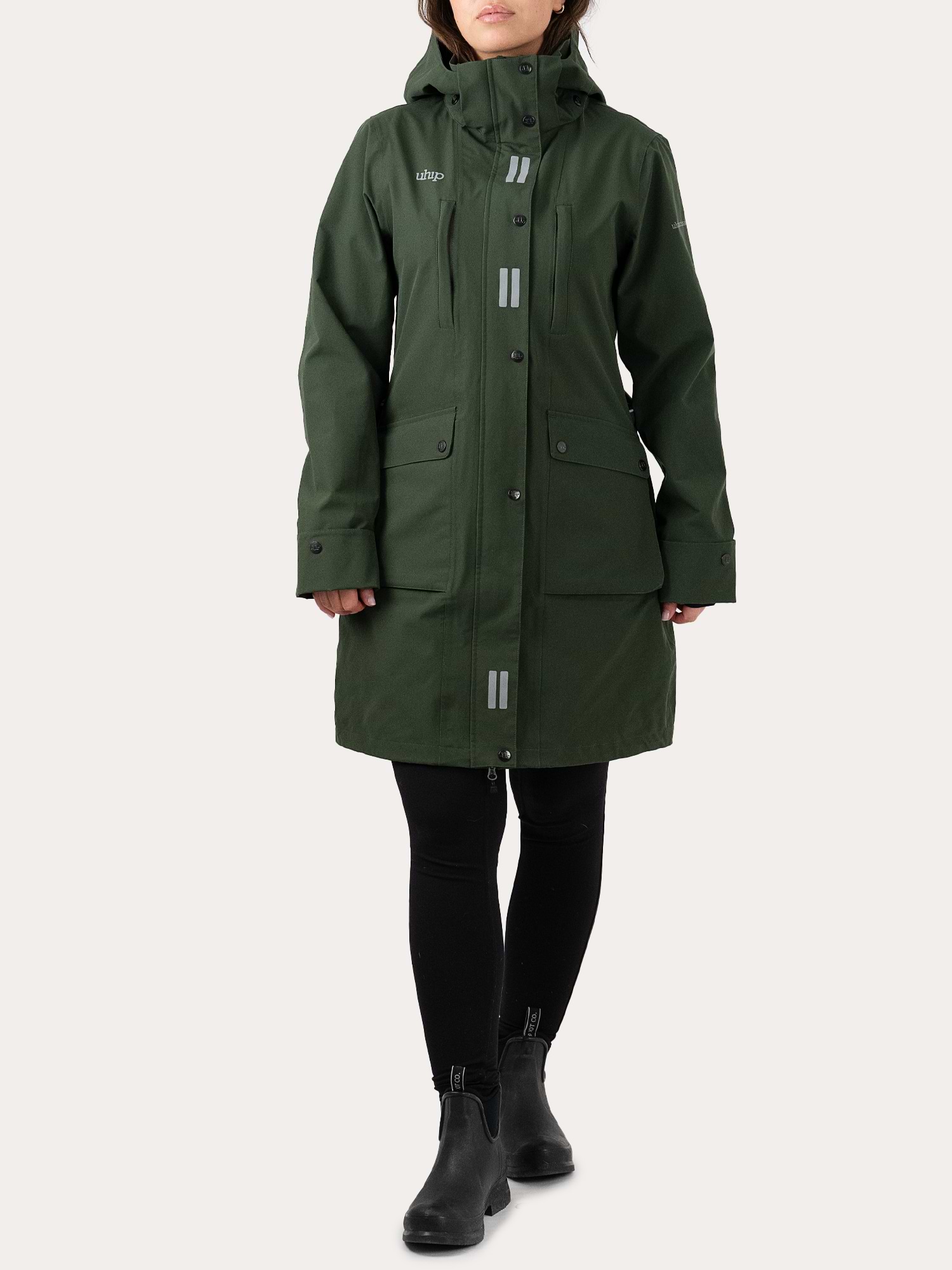 Regular Pro Dog Trainer Long Jacket Deep Green