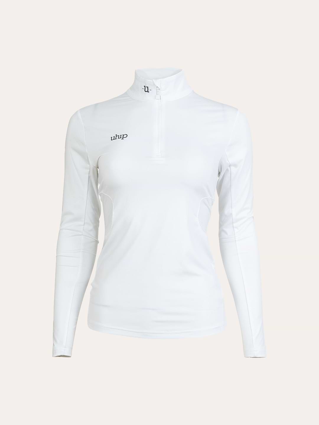 Technical Competition Halfzip White