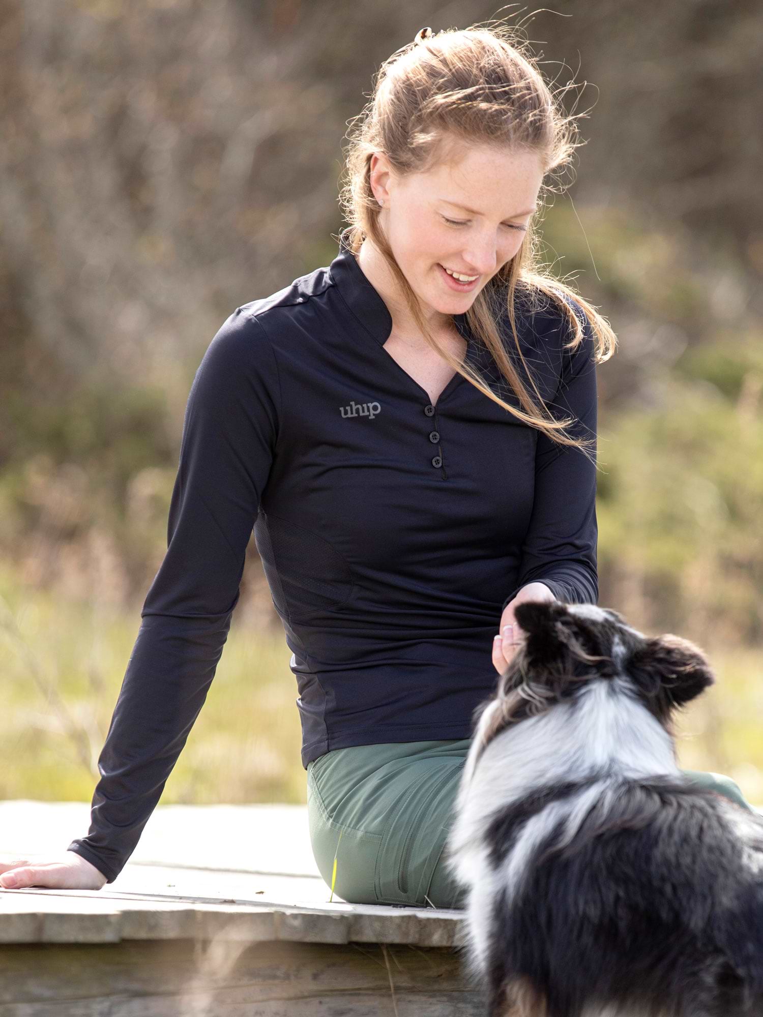 Technical LS Top Jet Black