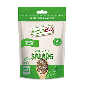 Justebio Pillow Bag GRAINES SALADE