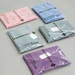 Medhoodie clothing in compostable packaging