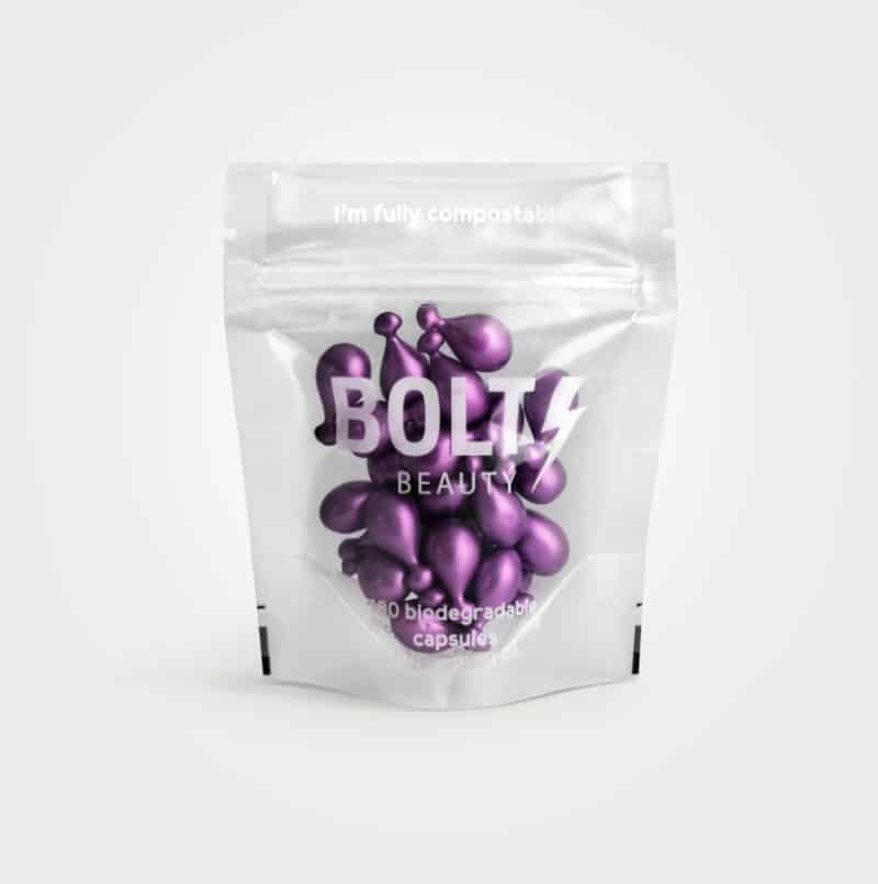 zipper pouch with a stable bottom gusset and resealable home-compostable zipper