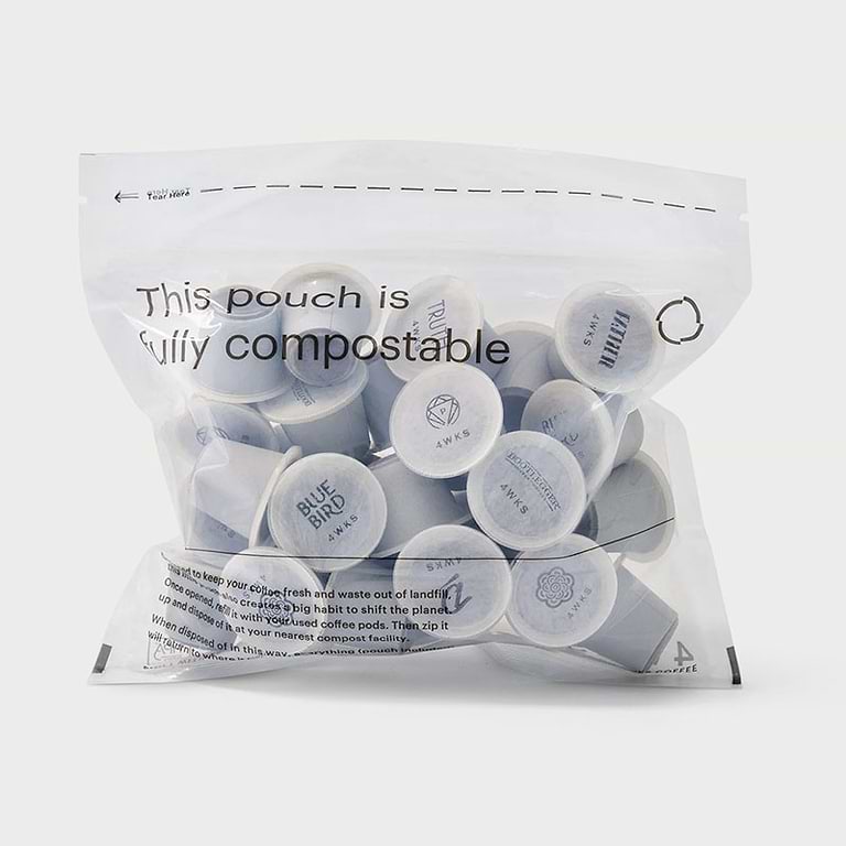 Compostable Zipper bag