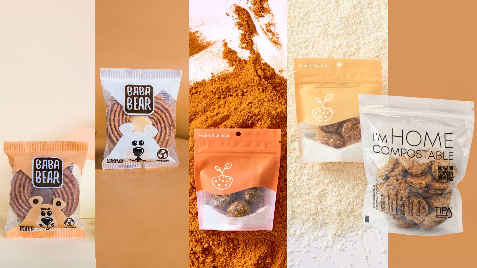 Baba bear cookies packaging