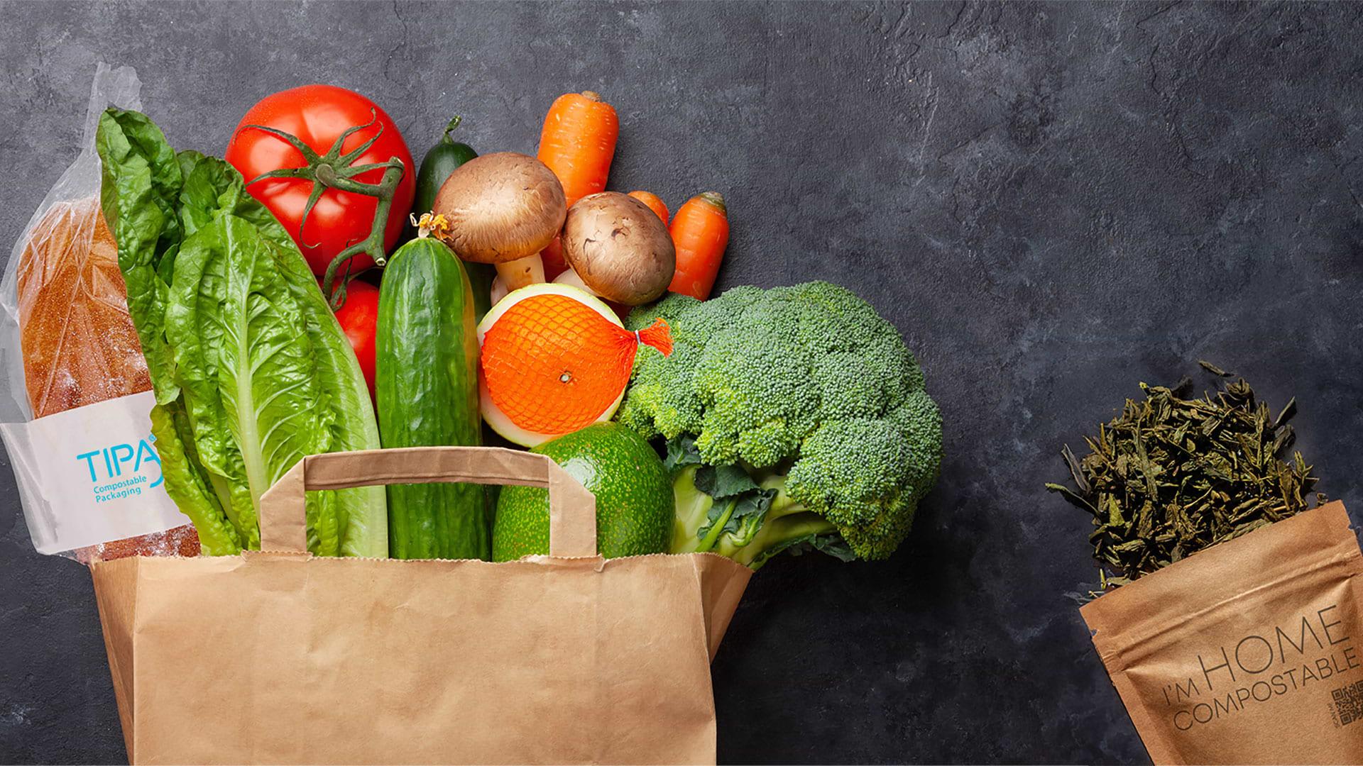 Fresh fruits and veggies