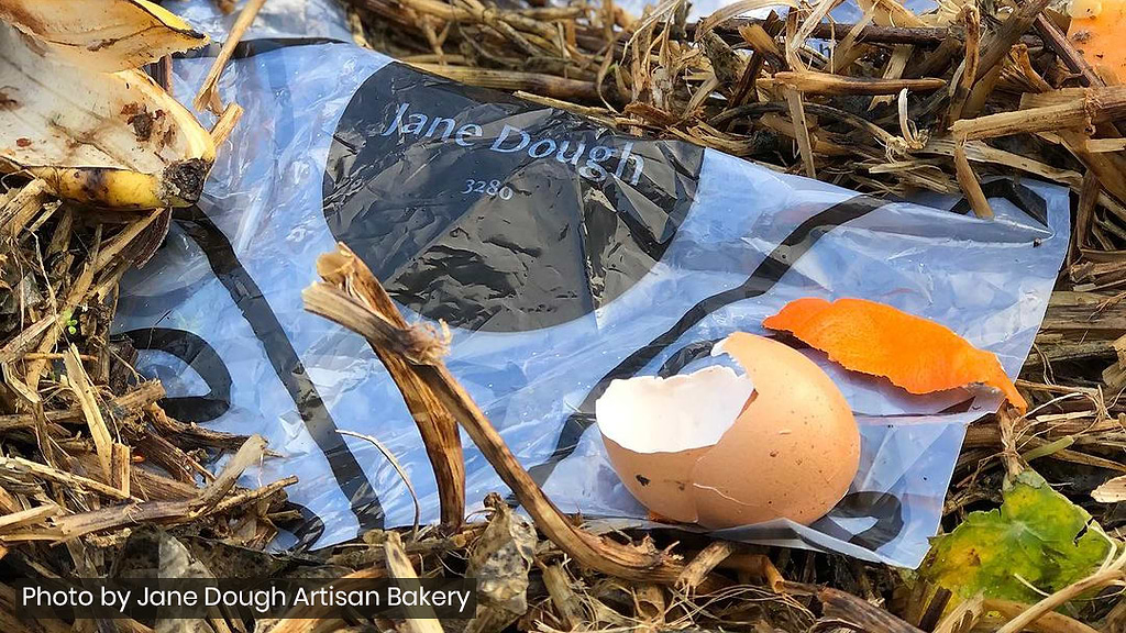 Jane Dough compostable packaging