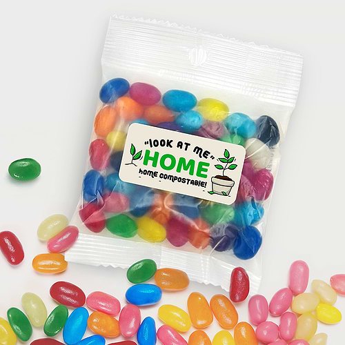 50g Jelly Beans Compostable gray handfull 800 px