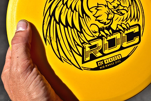 Innova DX Roc featuring the disc's flight numbers.