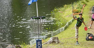 What is disc golf? Disc golf is a fun and fast growing sport.