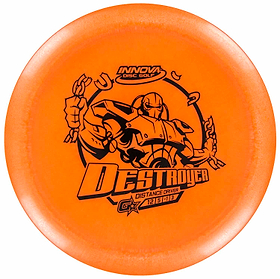 Innova GStar Destroyer - Grippy Flexy Distance Driver. Orange color.