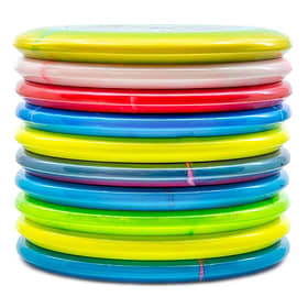 Jeu de 10 disques élastiques en silicone
