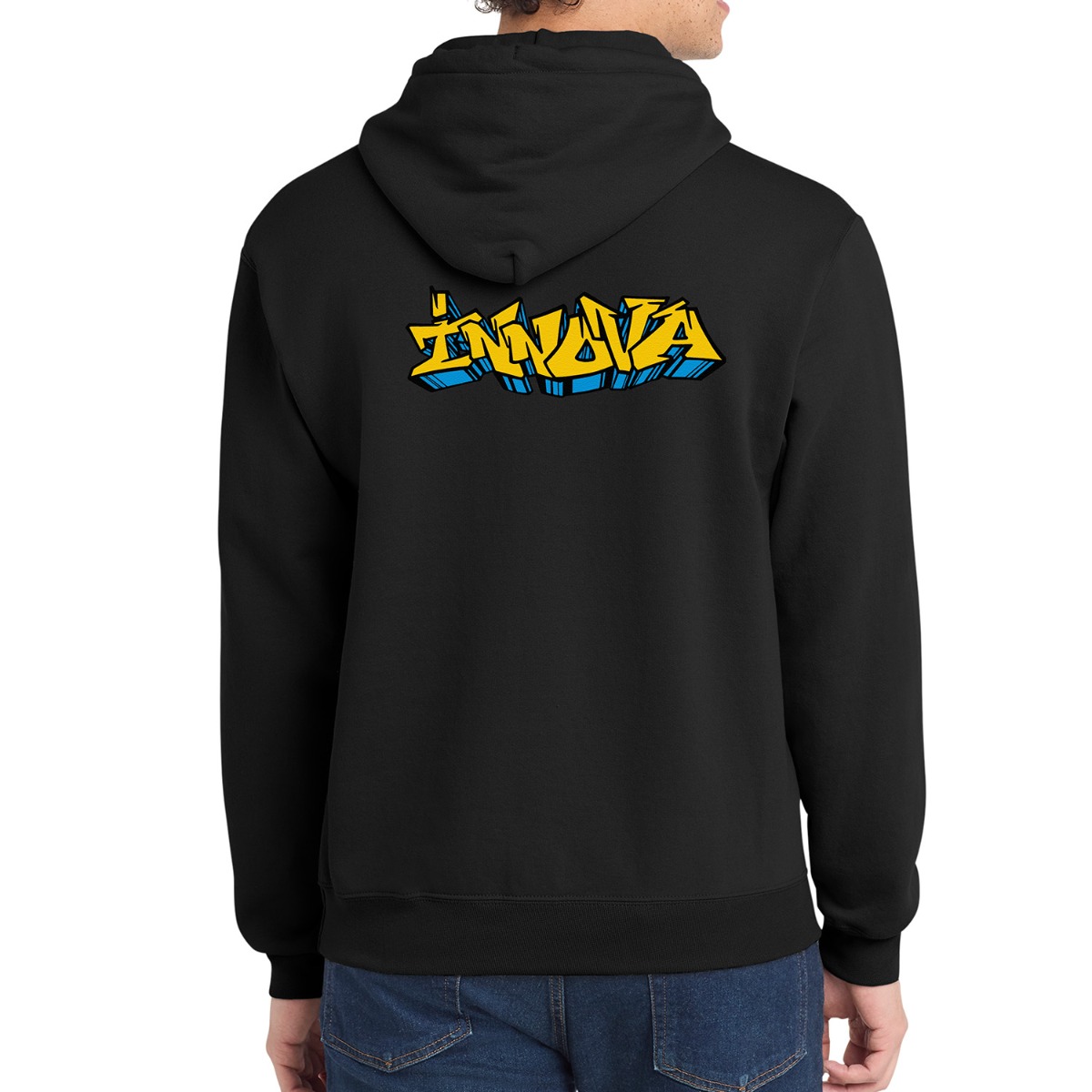 Innova Graffiti Fleece Hoodie - Small Basket