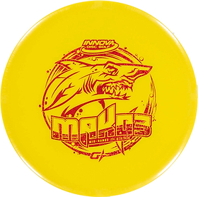 Innova GStar Mako3 - Grippy & Straight Mid Range Disc. Yellow color.