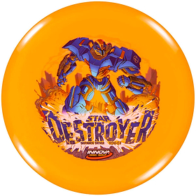 Full Color Discs - InnVision Destroyer - Star Distance Driver. Orange color. 