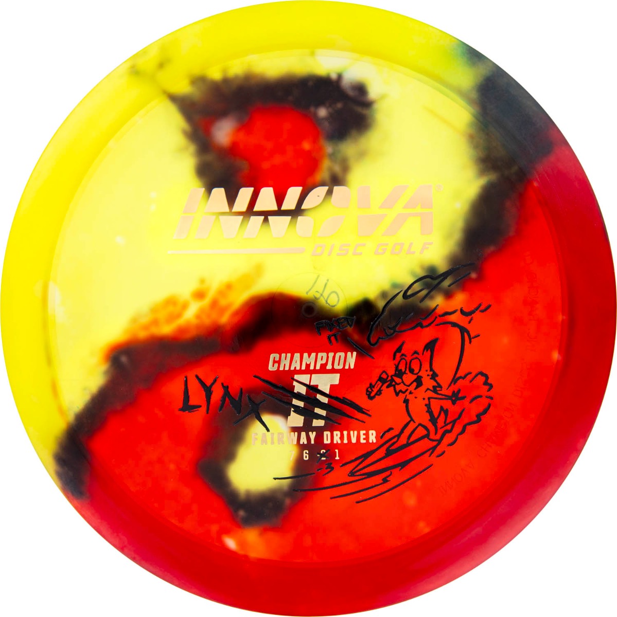 I-Dye Champion Lynx (Over Stamped IT)