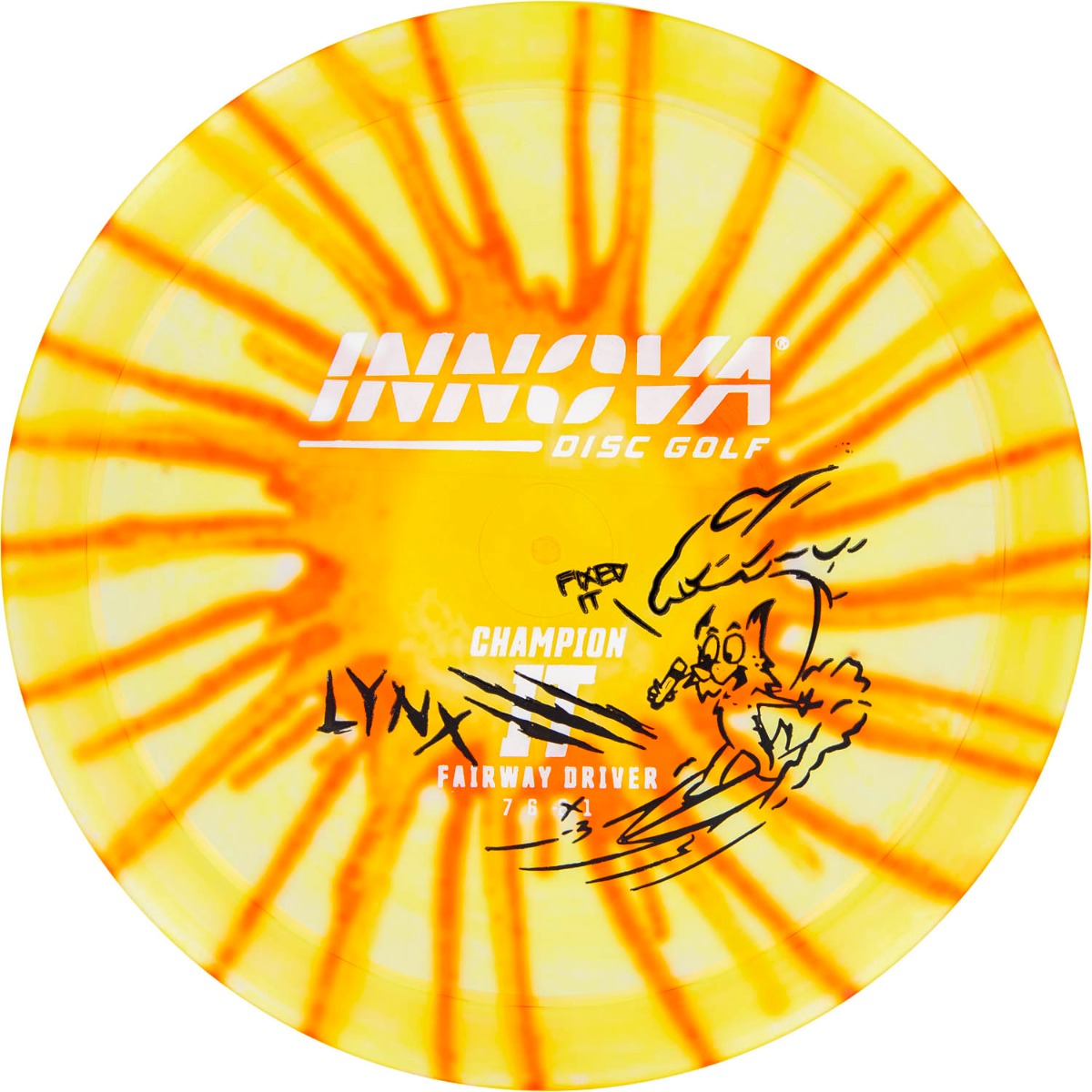 I-Dye Champion Lynx (Over Stamped IT)