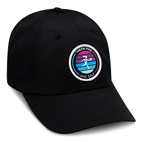 Throw Pink Gradient Patch Performance Hat