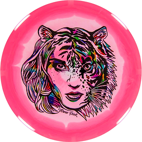 Throw Pink Tiger Girl Halo Star Beast