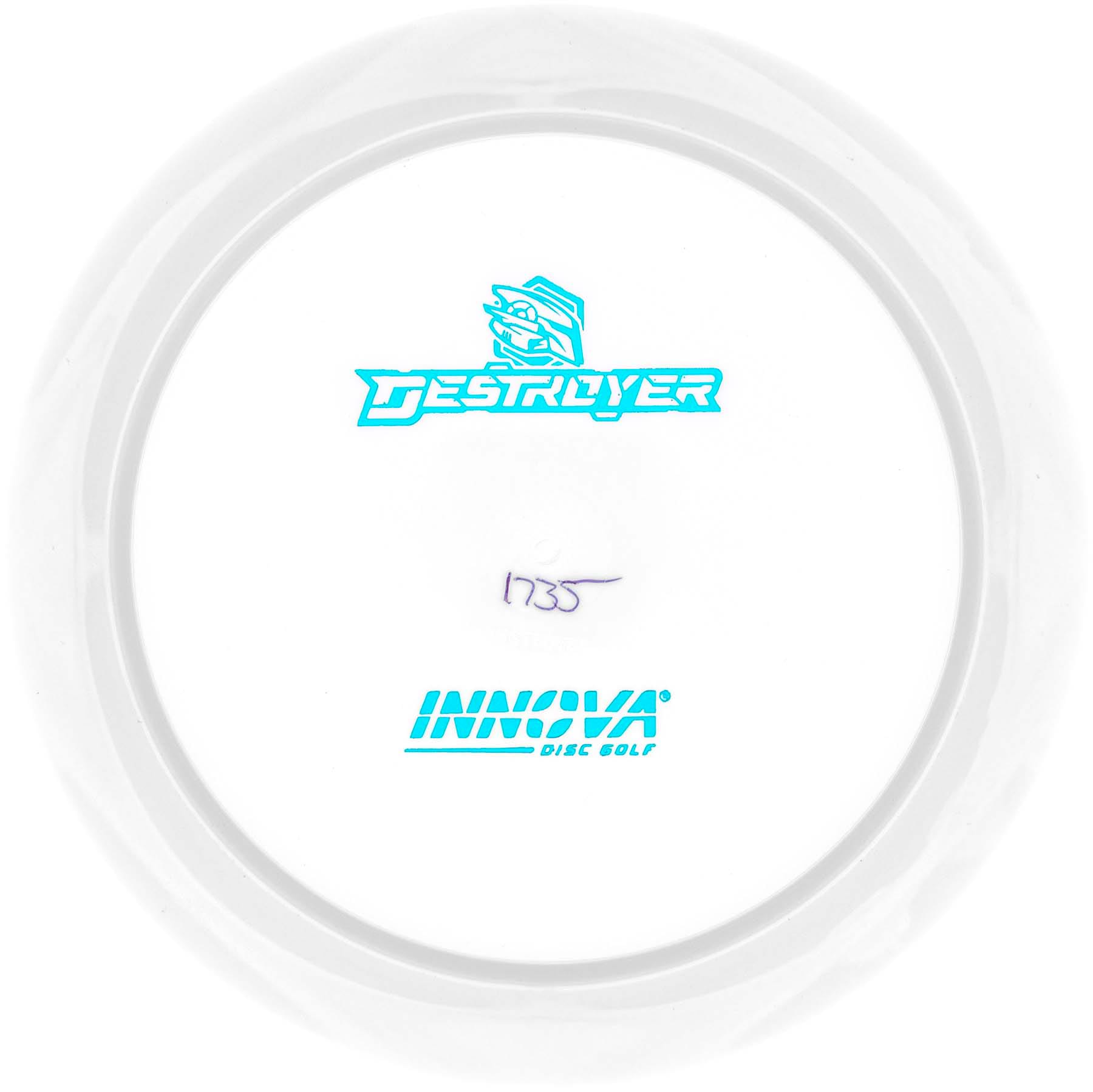 White Bottom Stamped Innova Star Destroyer - Disc Dyeing