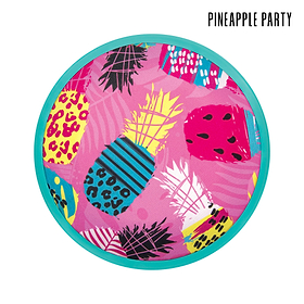 Waboba Flobo Floating Water Catch Disc. Pineapple Party design.