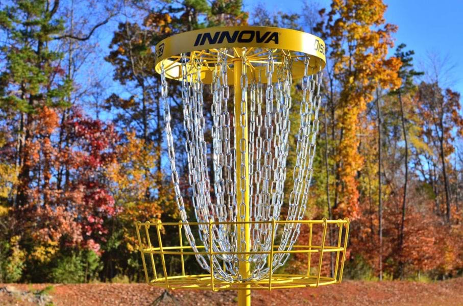 Portable Disc Golf Basket - Innova Discatcher EZ Target Portable Disc Golf Basket - Innova Discatcher EZ Target