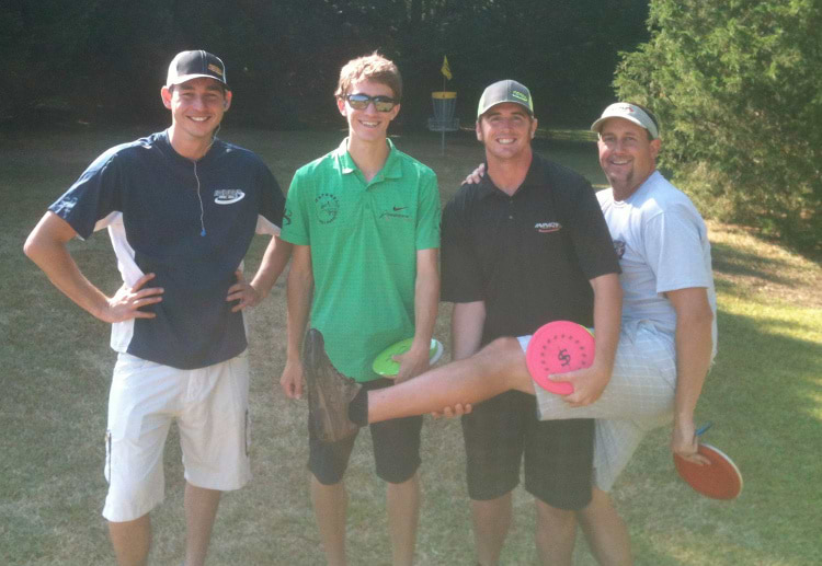 Tim Skellenger, Will Schusterick, Matt Dollar, and Brian Schweberger in 2103