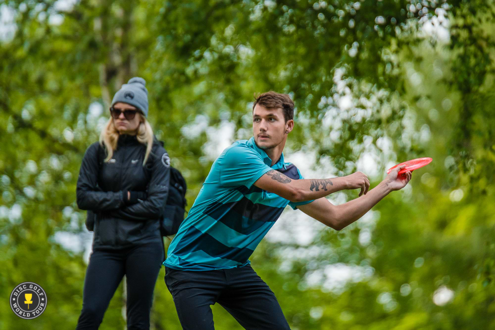 Turner during Round 2 of the European Open