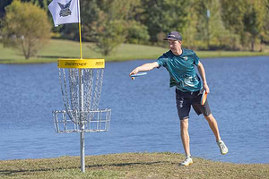 Kyle Klein on hole 5