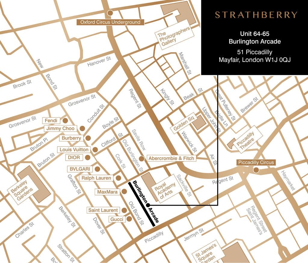 A map of a city with a black border