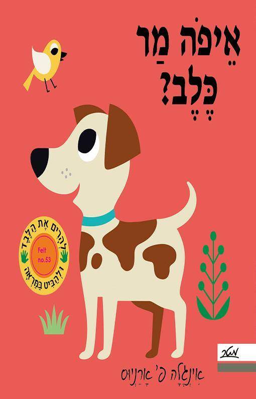 איפה מר כלב? להרים את הלבד ולהביט במראה