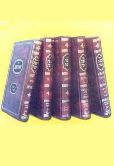 שפת אמת על התורה - סט 5 כר'