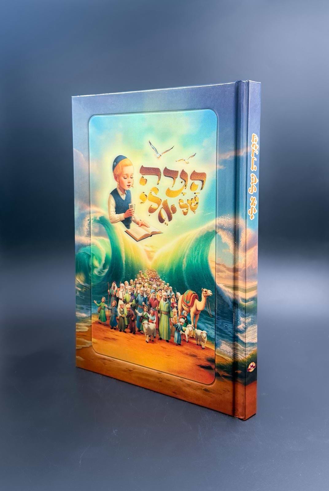 הגדה של פסח אלי - אלי לומד יציאת מצרים - כריכה תלת מימד