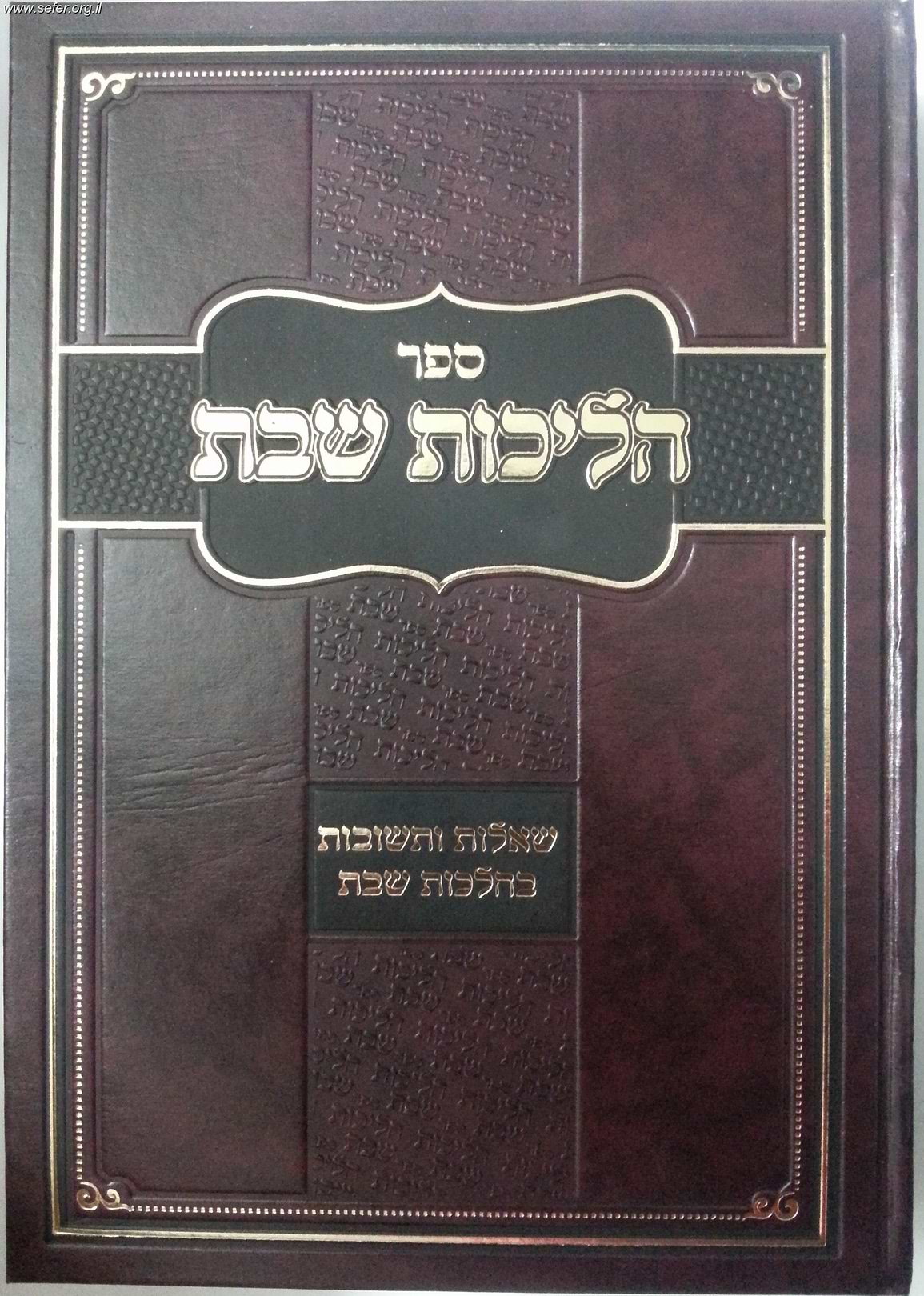 שו"ת הליכות שבת חלק ב'