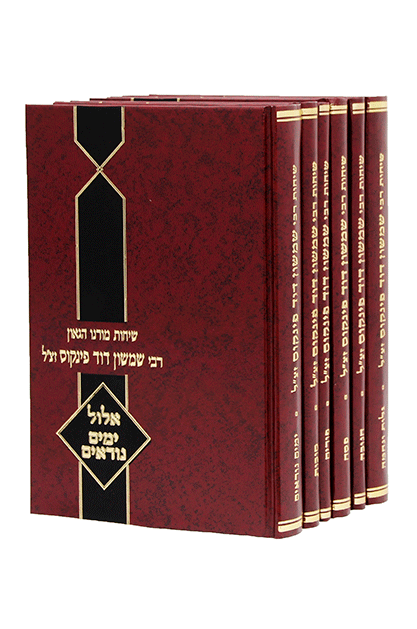 שיחות הרב פינקוס - על המועדים (6 כרכים)