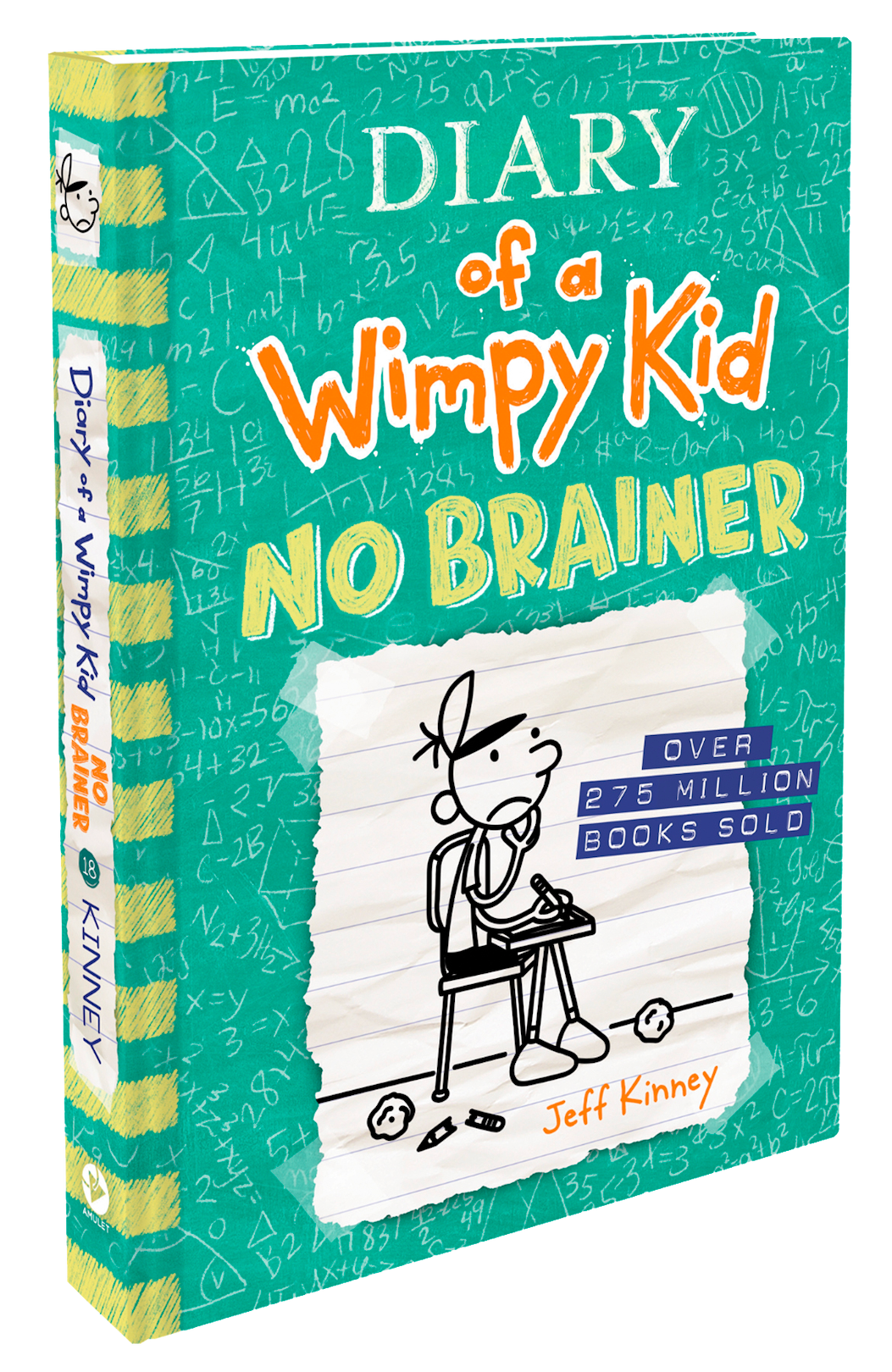 Diary of a Wimpy Kid: No Brainer (18) | יומנו של חנון 18 (אנגלית)