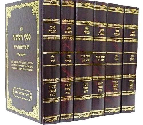 סט פסקי תשובות 7 כרכים / הרב שמחה רבינוביץ'