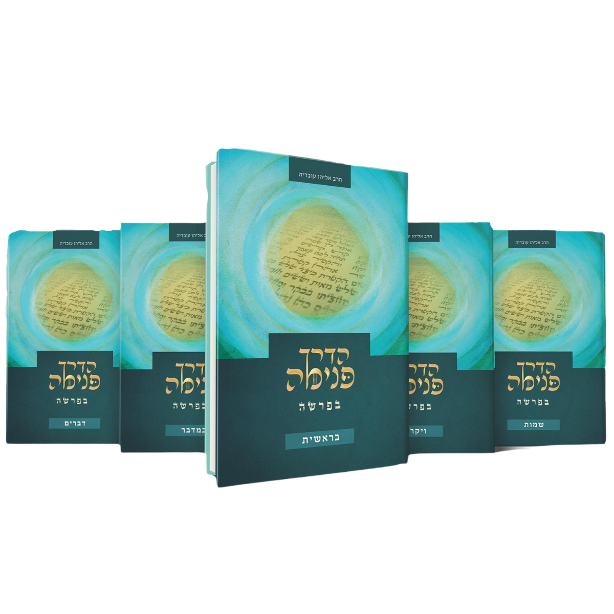 הדרך פנימה בפרשה -שיעורים בפרשת השבוע- סט 5 כרכים