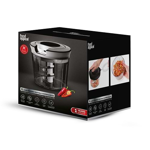 קוצץ ירקות ידני איכותי XL מבית Food appeal