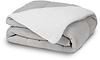 שמיכת חורף זוגית מפנקת סנואו Snow BLANKET אפור בהיר