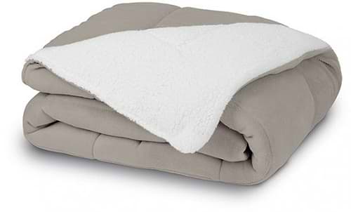 שמיכת חורף זוגית מפנקת סנואו Snow BLANKET בז'